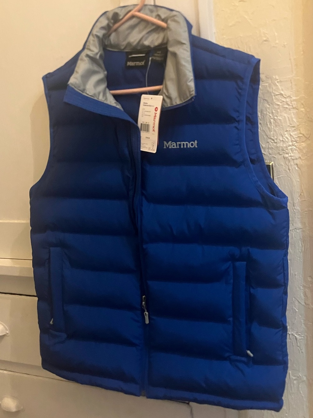 Marmot Alassian Featherless Puffer Vest men’s size Medium NWT